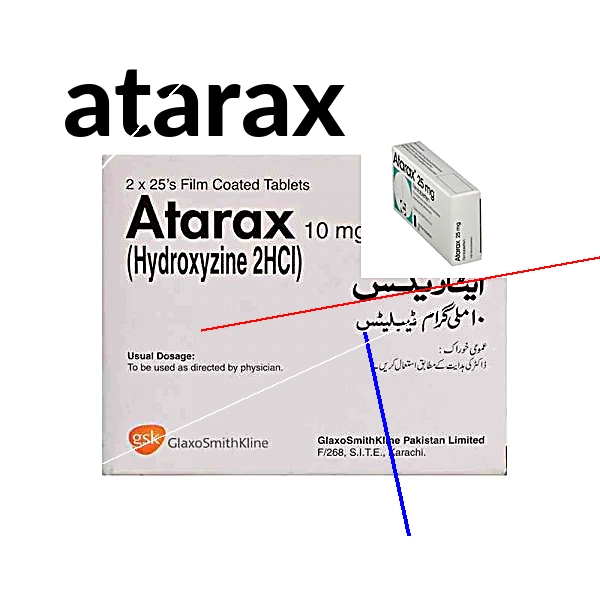 Atarax est il sous ordonnance